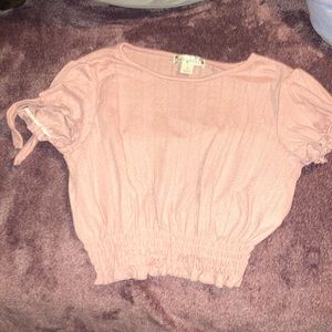 Cropped Pink Top (M girls)